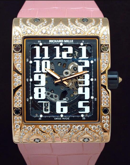 Replica Richard Mille RM 016 Automatic Extra Flat Diamond Set Watch